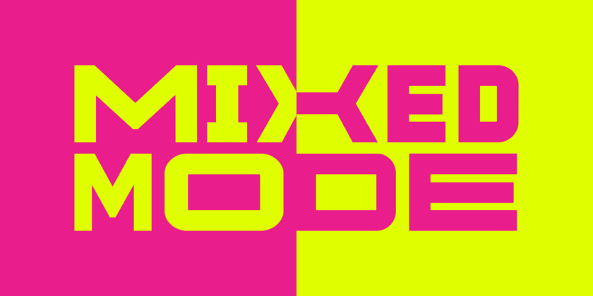 Mixed Mode Research The best of two worlds